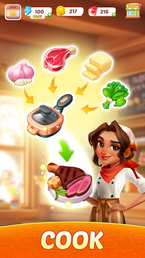Flambé: Merge & Cook 2