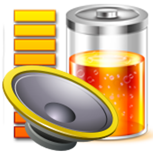 Battery Status Speaker  Icon
