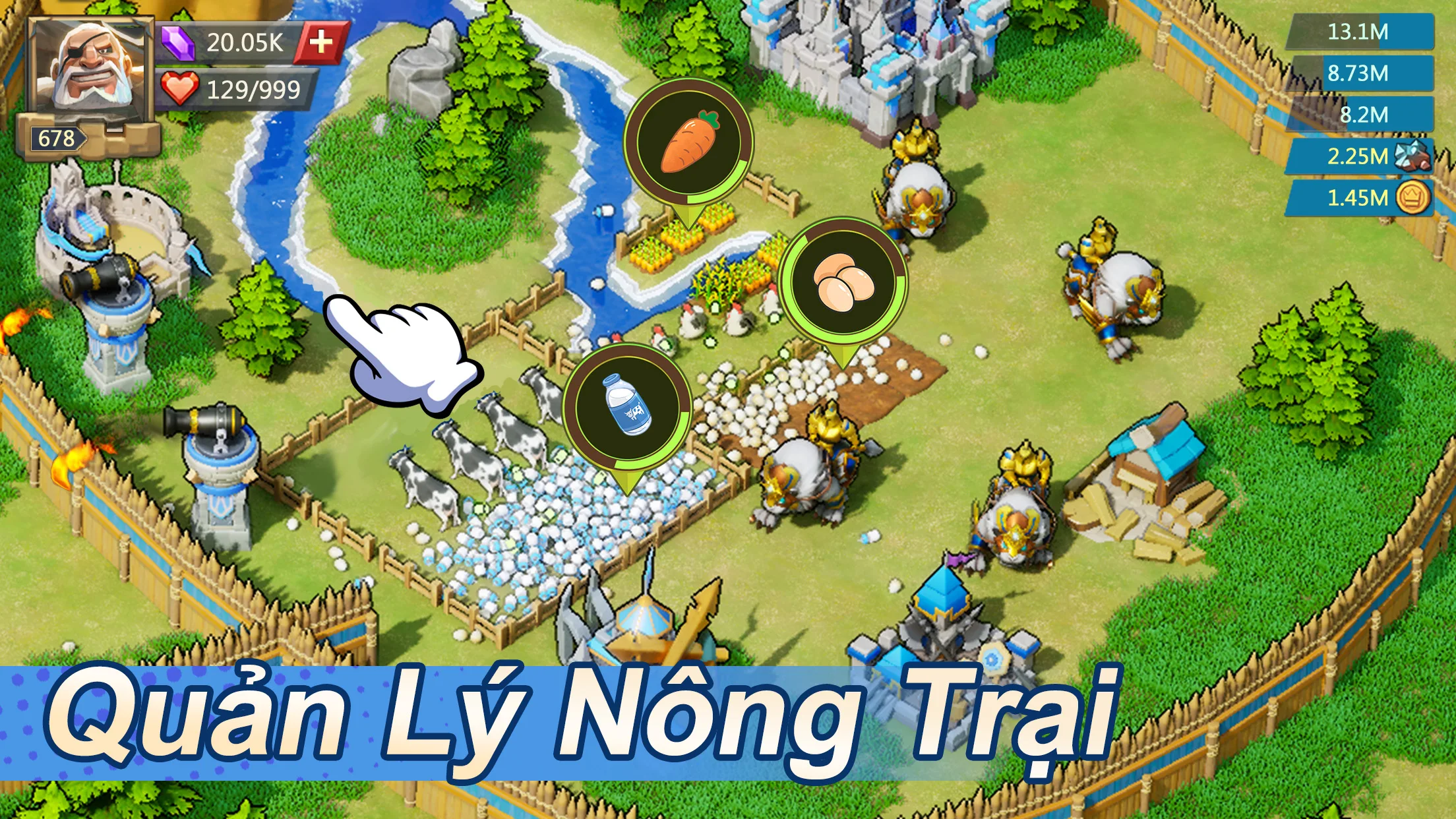 Hình ảnh Lords Mobile - Gamota Hack Vô Hạn Tiền