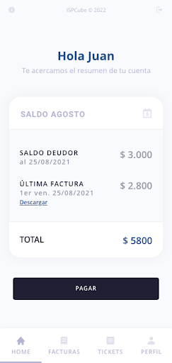 Pampas Comunicaciones Internet Screen 2