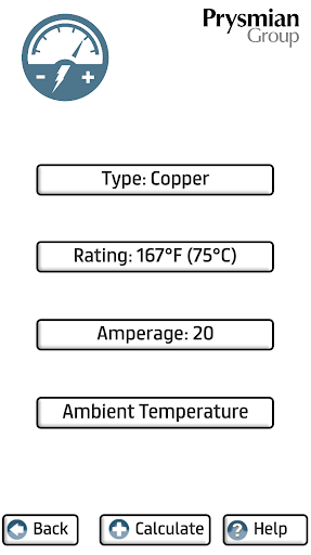 Prysmian Group Conductor Amps Screen 3