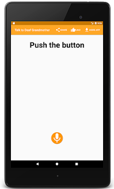 耳の遠くなった方に音声入力で大きな文字を表示するだけのアプリのおすすめ画像3