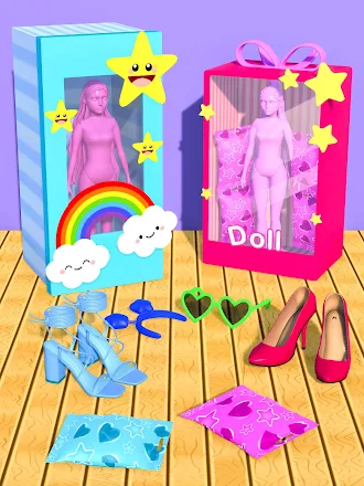 Game screenshot Surprise Doll game DIY DressUp mod apk