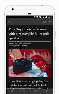 Readably - RSS | Feedbin, Inoreader and Fever API Ekran görüntüsü
