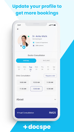 Docspe - For Doctors Screen 3