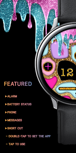 Glitter Melting Pattern_Watchf Screen 2