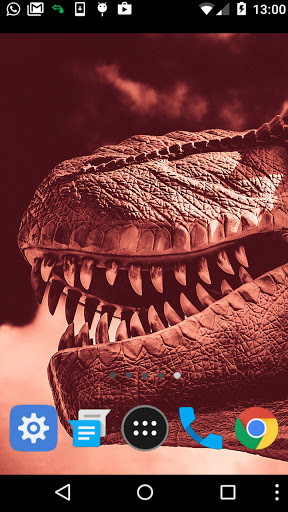 Android application velociraptor wallpaper screenshort