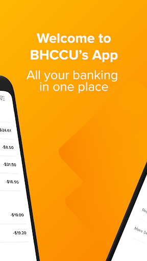 BHCCU Mobile Banking Screen 2