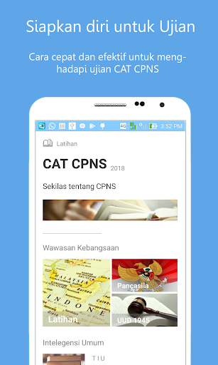 Android application Bank Soal CAT CPNS PPPK 2022 screenshort