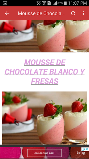 Recetas de Mousses