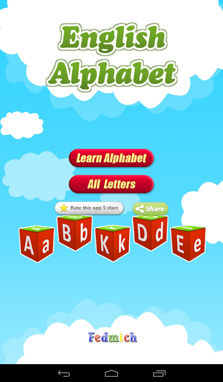 English Alphabet - 1.2 - (Android)