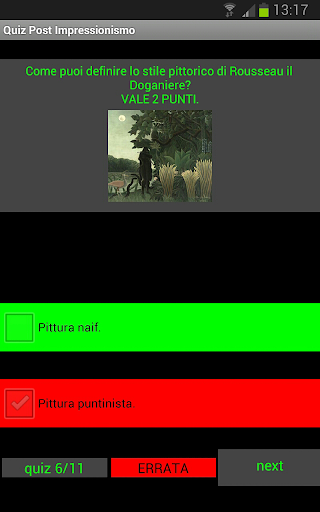 Post Impressionismo Quiz Arte Screen 3