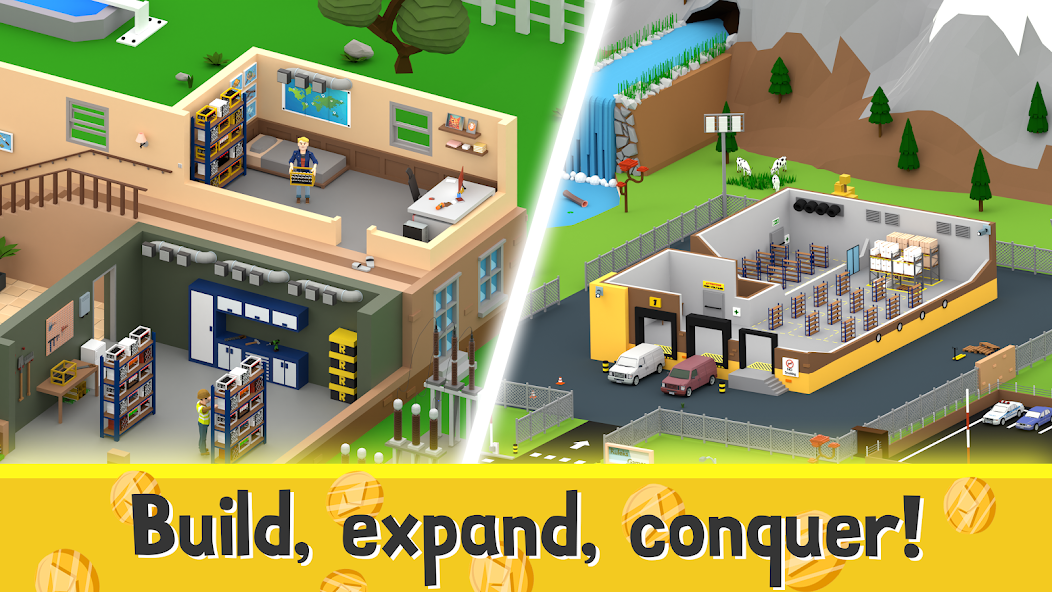 Crypto Empire Tycoon - Idle 1.1.66.2 APK + Mod (Unlimited money) untuk android