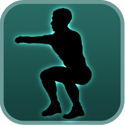 Symbolbild für Squats Fitness Workout