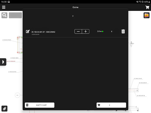 MySpareParts Screen 3