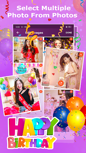 Birthday Photo To Video Maker