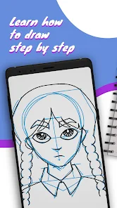 Disegni facile, Come disegnare una ragazza passo dopo passo / disegno a  matita