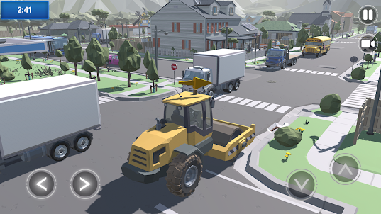 Road Roller Construction Sim