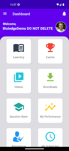 BIOLEDGE Institute Screen 3
