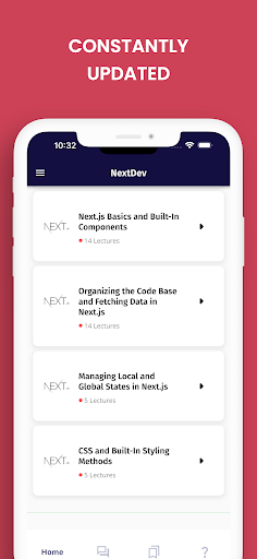 Screenshot of Learn Next.js Offline, NextDev