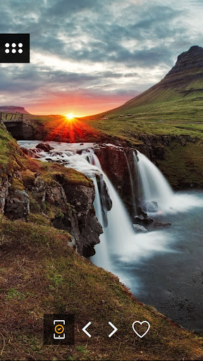 Android application Wallpapers with waterfalls screenshort
