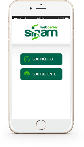Android application Sinam screenshort