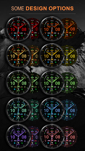 WFP 320 Hybrid watch face Screen 2