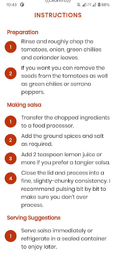Veg Recipes of India Screen 3