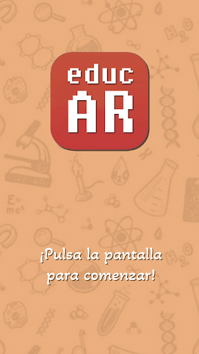 Android application educAR screenshort