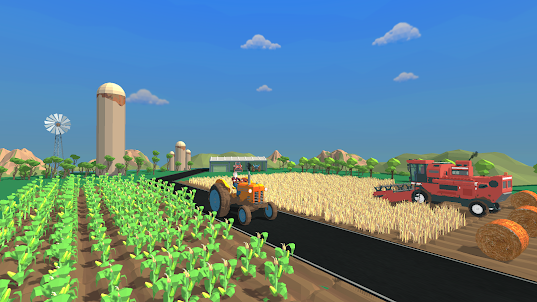 Tractor Time 3D Farming Games