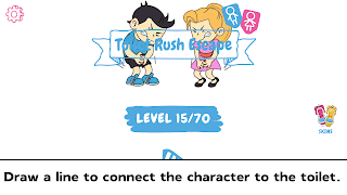 Toliet Rush Maze - Screenshot 2