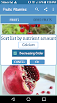 screenshot of Fruits Vitamins