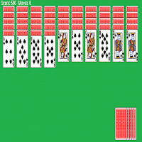 Spider solitaire the card game