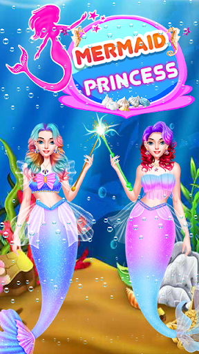Android application Mermaid Magic Princess Games screenshort