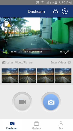 Android application METADRIVE screenshort
