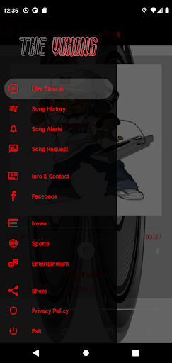 The Viking Radio Screen 2