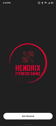 Android application Hendrix Fitness Gainz screenshort