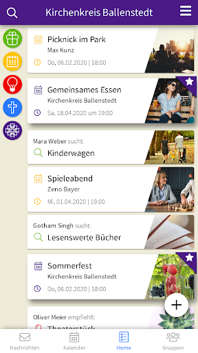 Android application Kirchenkreis Ballenstedt screenshort