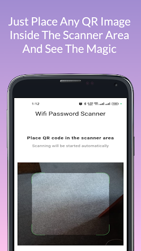Android application Wifi Password Scanner screenshort