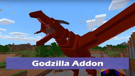Godzilla Skin Minecraft Mod