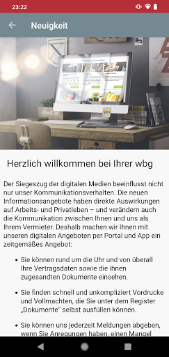 Meine wbg VS Screen 2