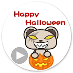 Cover Image of डाउनलोड Animated Stickers Halloween 1.0 APK
