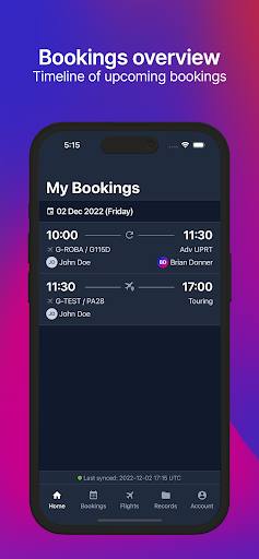 BAA Bookings Screen 3