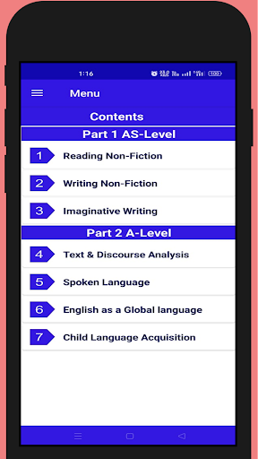 A-Level English Screen 2