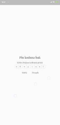 Kaderin şifresi: Pin kodu Screen 2
