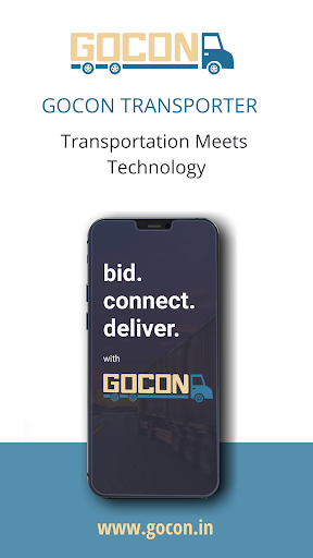 Android application Gocon Transporter screenshort