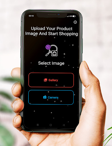 Android application Product Finder screenshort