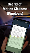 KineStop: Car sickness aid Screenshot