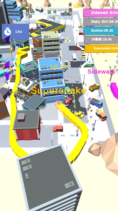Surround.io - Snake 3D Slither - Screenshot 1