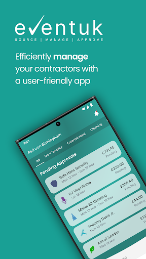 Android application Event UK screenshort